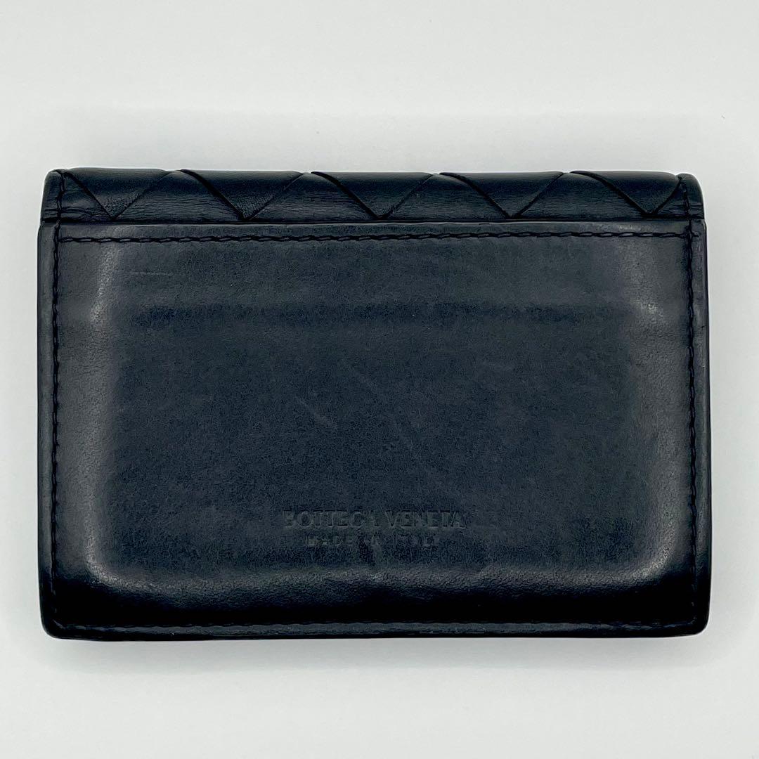 オジサン　良品◇ボッテガヴェネタ イントレチャート カードケース 名刺入れ