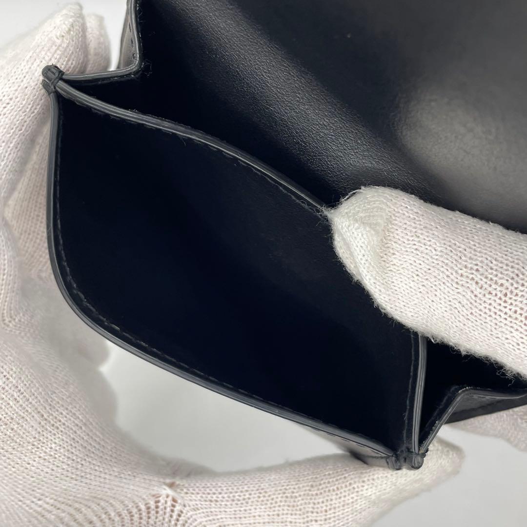 オジサン　良品◇ボッテガヴェネタ イントレチャート カードケース 名刺入れ