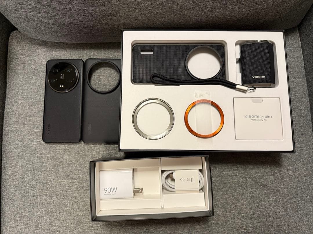 【値下げ中】Xiaomi 14 Ultra ブラック フォトグラフィーキット付き
