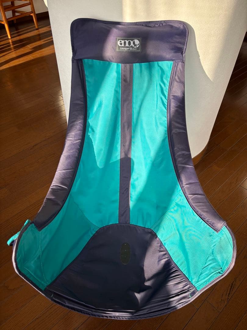 eno Lounger DL アウトドアチェア ターコイズ/ネイビー