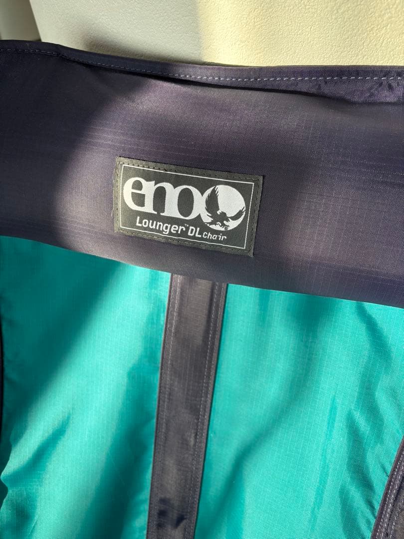 eno Lounger DL アウトドアチェア ターコイズ/ネイビー