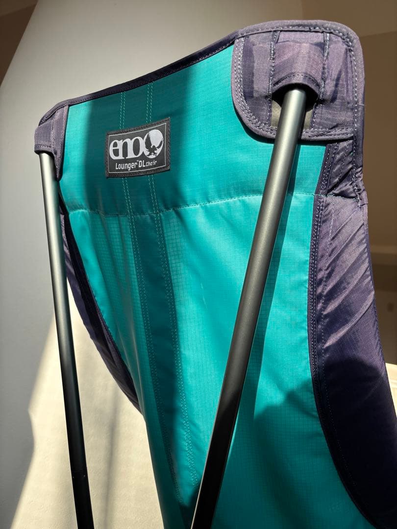 eno Lounger DL アウトドアチェア ターコイズ/ネイビー