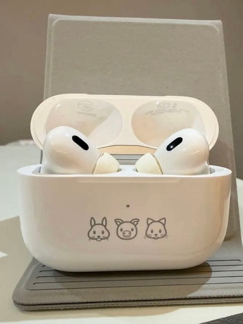 AirPods pro 2 第二世代 動物イラスト付きケース 本体