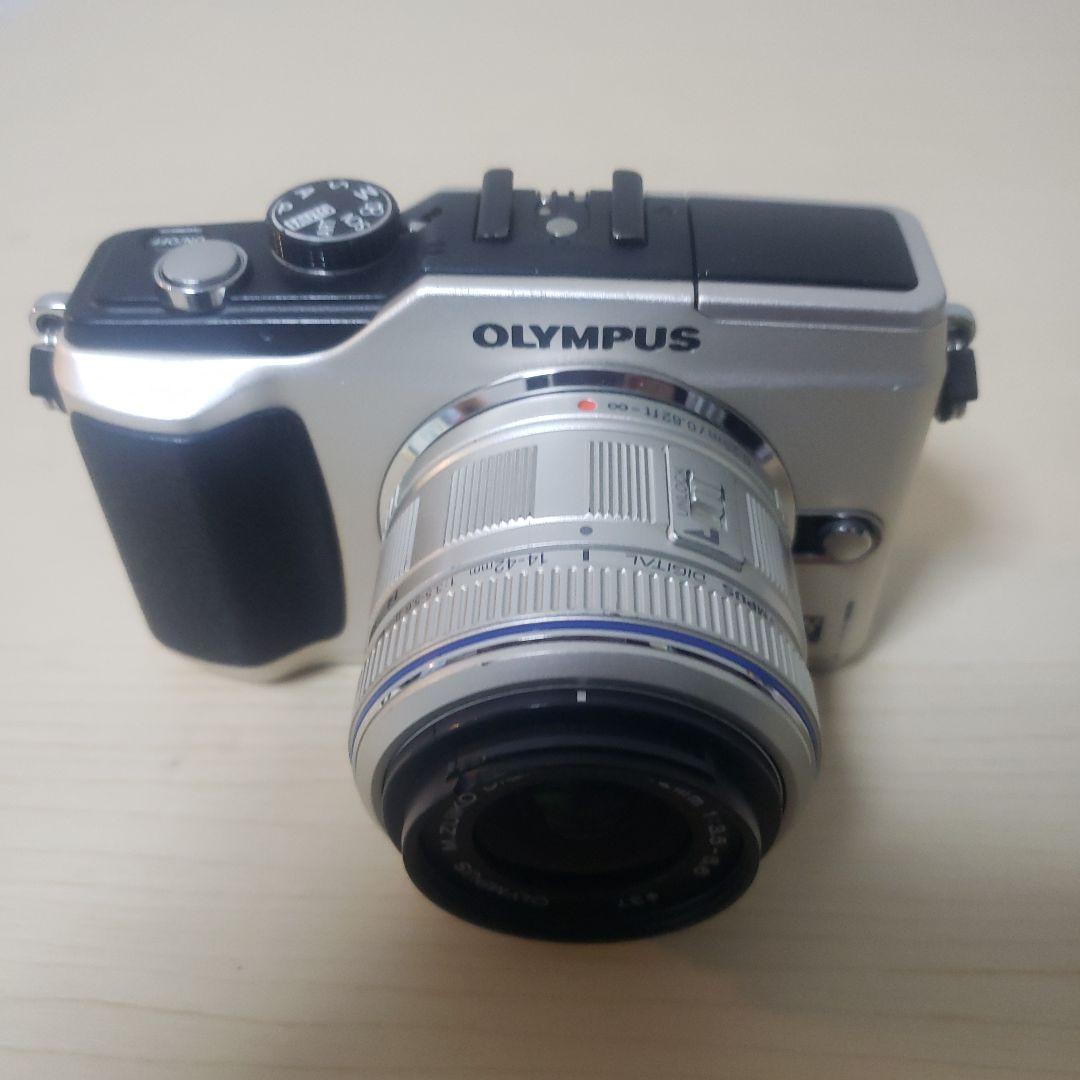 OLYMPUS E-PL2 ミラーレス一眼 シルバー 14~24mmレンズセット