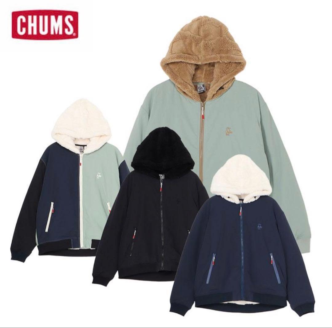 チャムス　CHUMS ブービーエルモフーデッドブルゾン