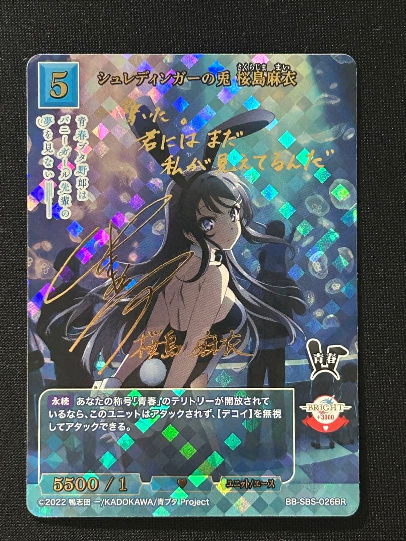 シュレディンガーの兎　桜島麻衣　br ビルディバイド青ブタ