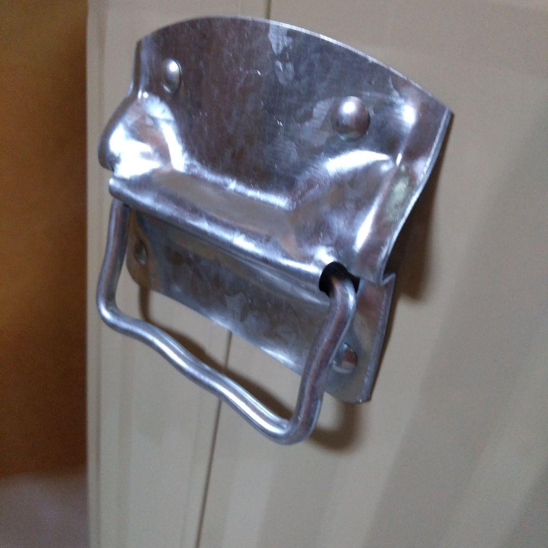 日本製　マニーローズ　トタン材　ダストボックスセット　ゴミ箱　保管　収納　片付け