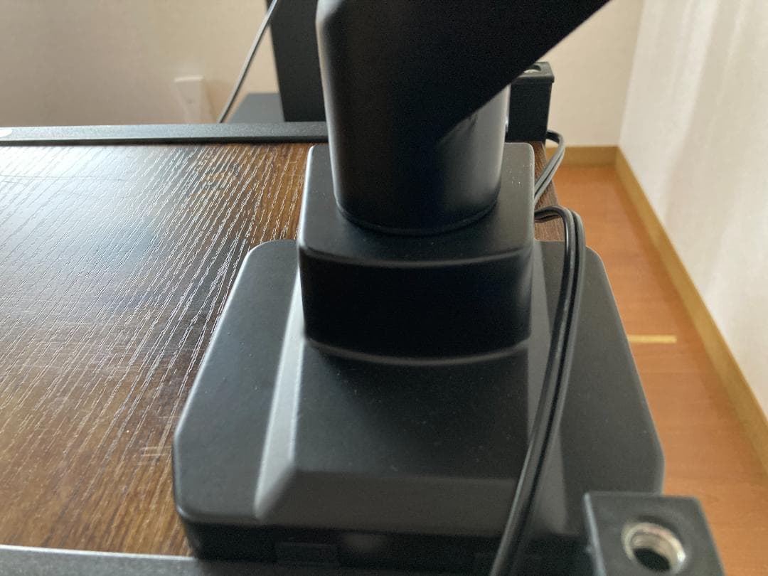 Pixio PS2S モニターアーム シングル 黒