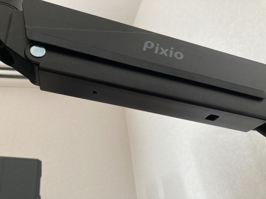 Pixio PS2S モニターアーム シングル 黒