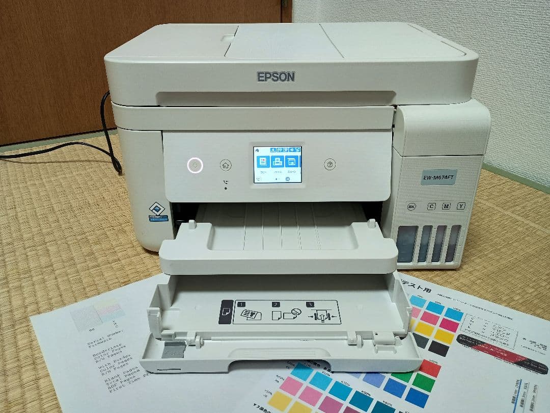 [119]【動作良好】エプソン　エコタンクEW-M674FT