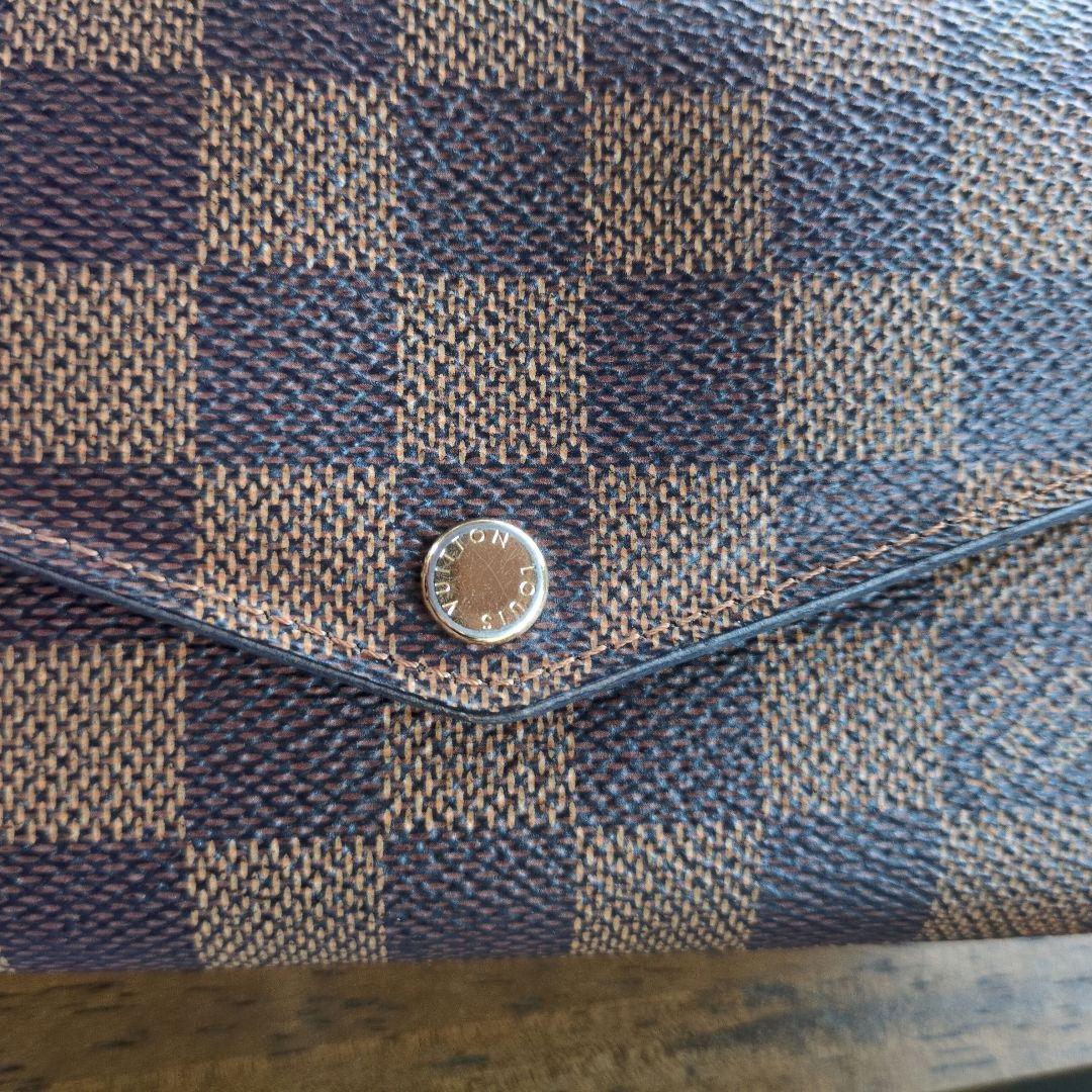 ルイヴィトン 長財布 ダミエ ポルトフォイユサラ