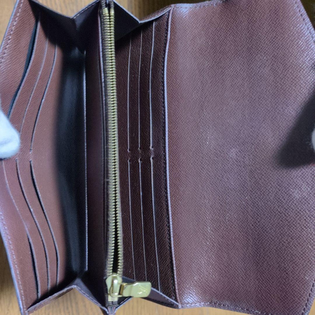 ルイヴィトン 長財布 ダミエ ポルトフォイユサラ