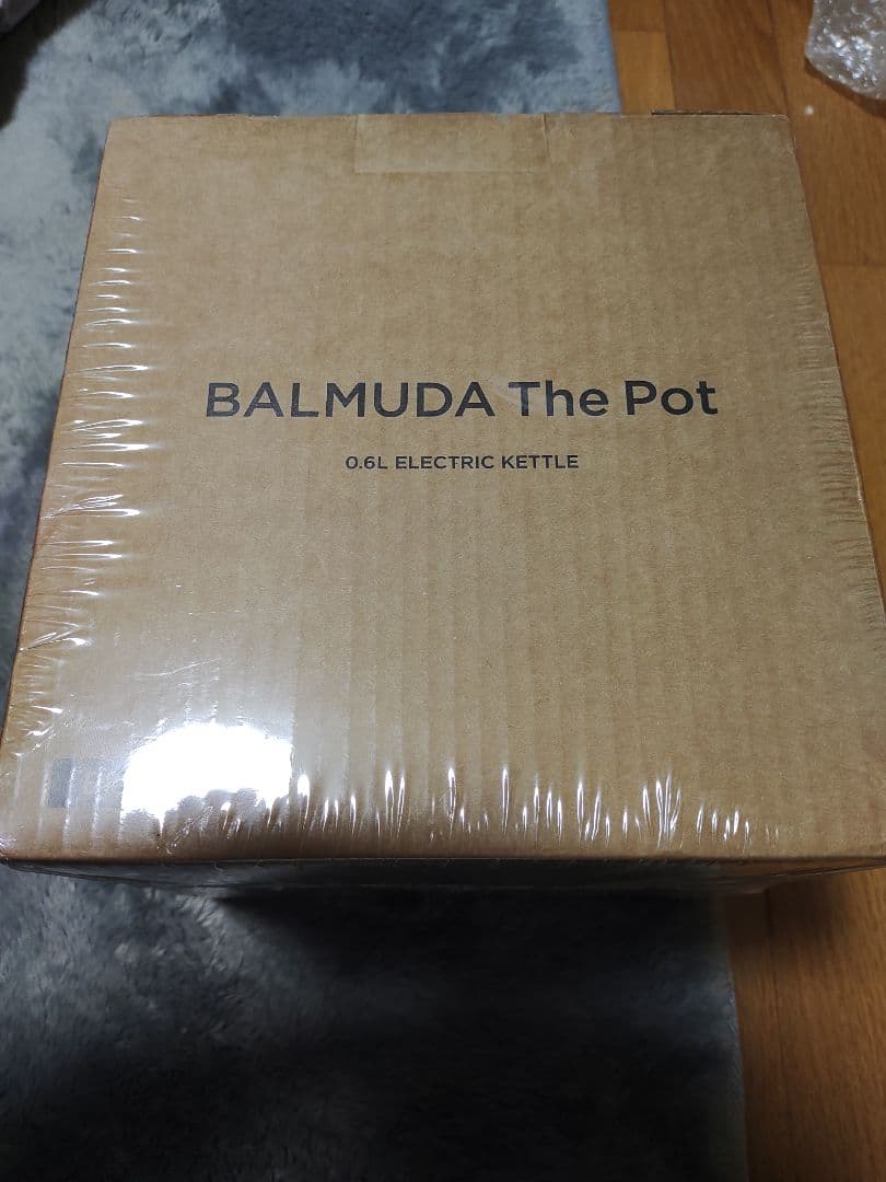 BALMUDA The Pot 0.6L 電気ケトル ブラック　 KPT01JP