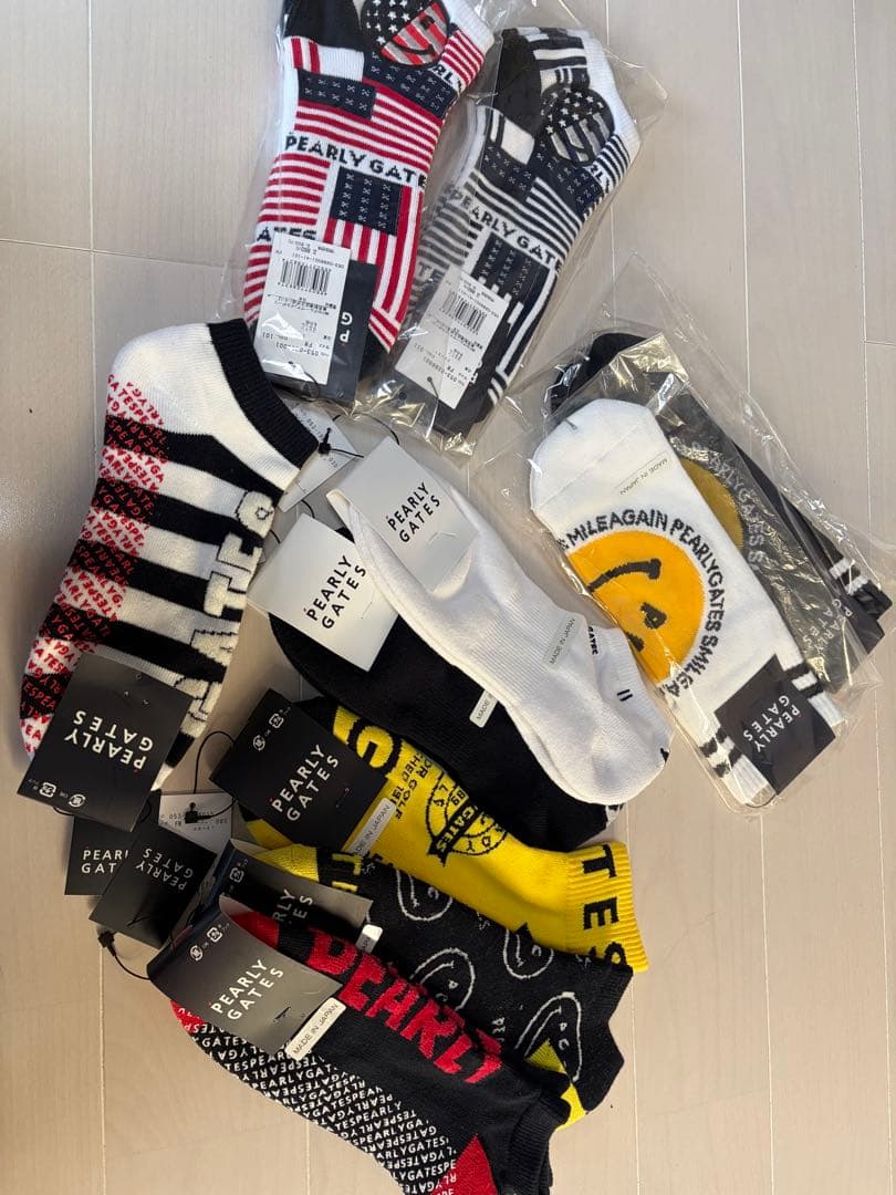 Ｋ。PEARLY GATES ソックスセット 10足