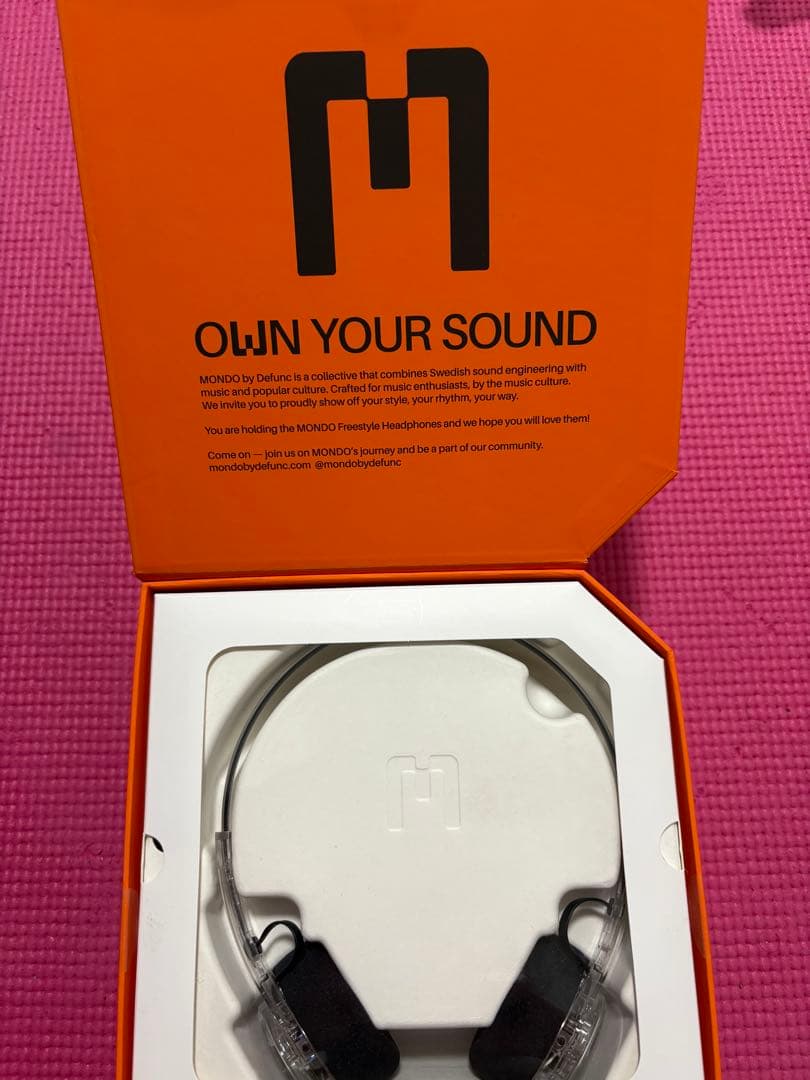 MONDO BY DEFUNC フリースタイル　ワイヤレスヘッドホン