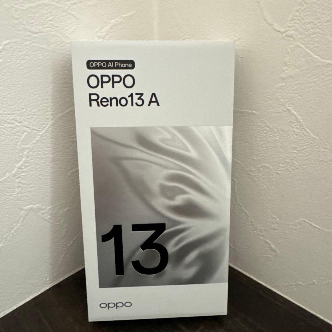 【新品】OPPO Reno13 A OPG05 ルミナススネイビー 128GB