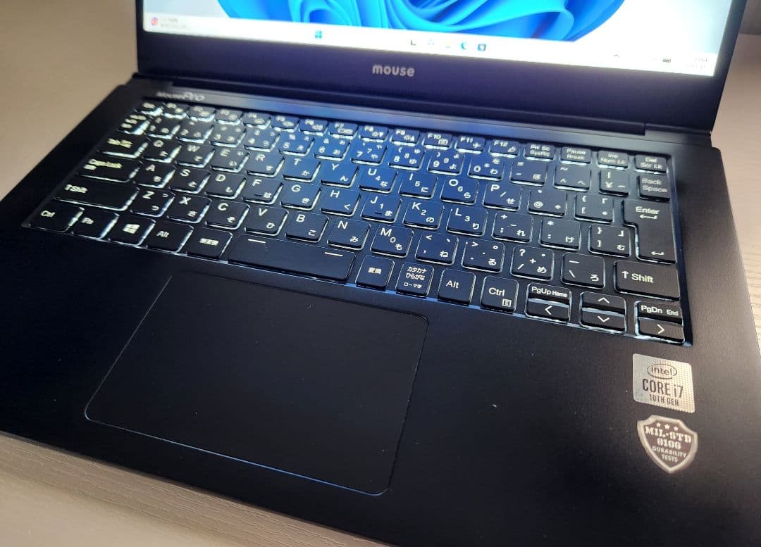mouse NB410 第10世代Corei7 16GB 512GB フルHD