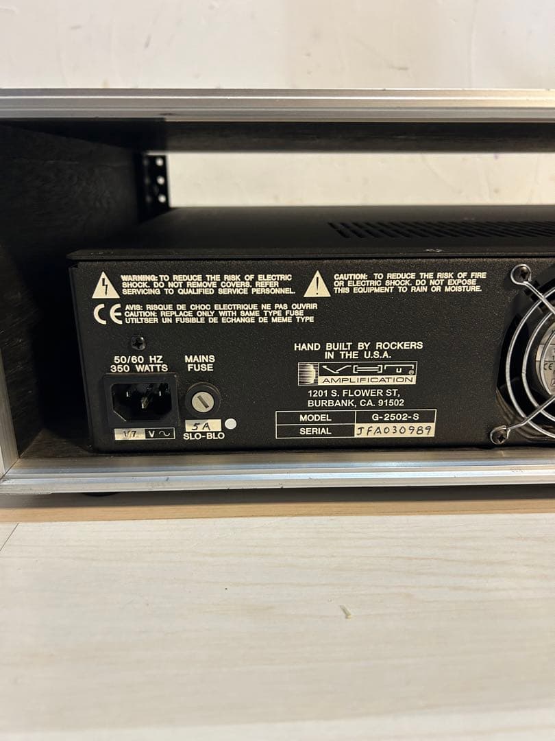 【美品】VHT G-2502-S パワーアンプ