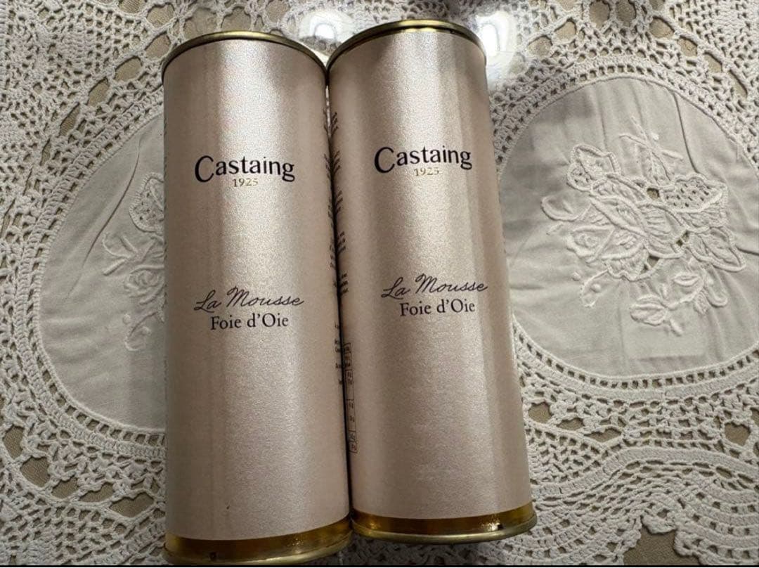 年末年始のおもてなしに　フランス キャスティン社ムースフォアグラ 320g 2本