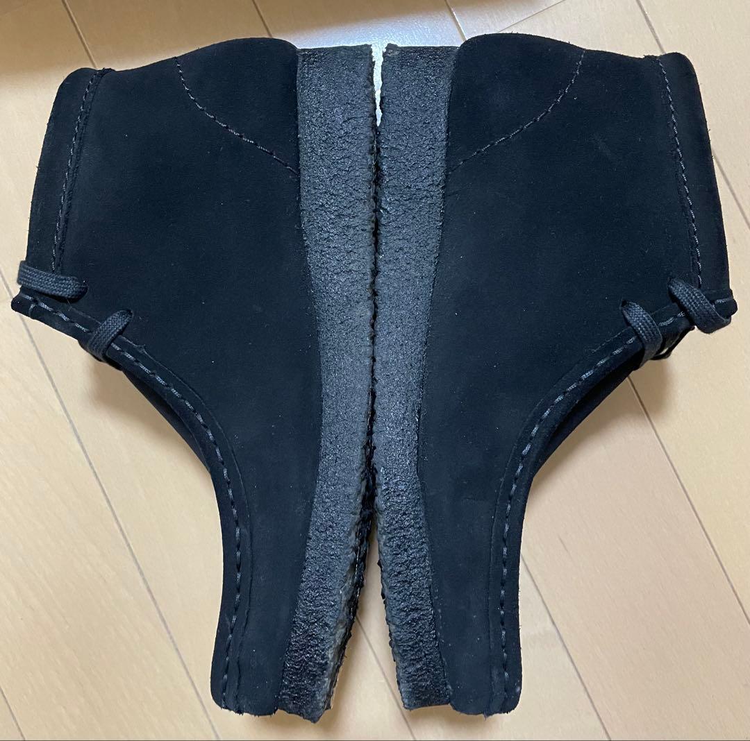 CLARKS Wallabee Boot ブラック UK4.5