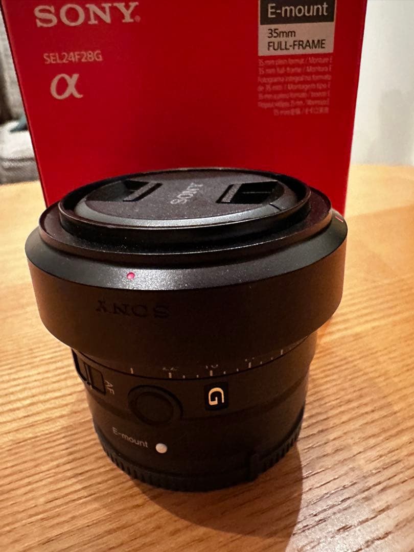 FE 24mm f2.8G ソニー　レンズ
