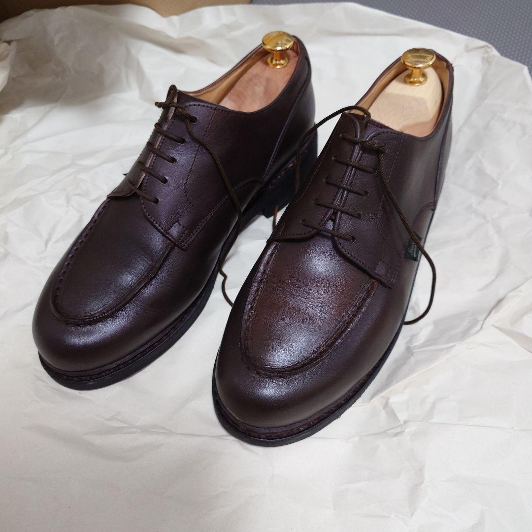 パラブーツ　シャンボード　カフェ　シューキーパー付き