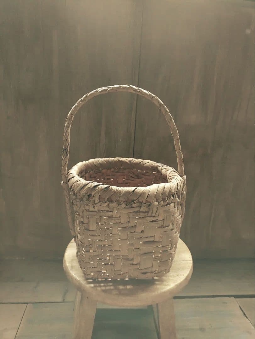 k*i様 信州安曇野の山葡萄かごバック。里山手仕事