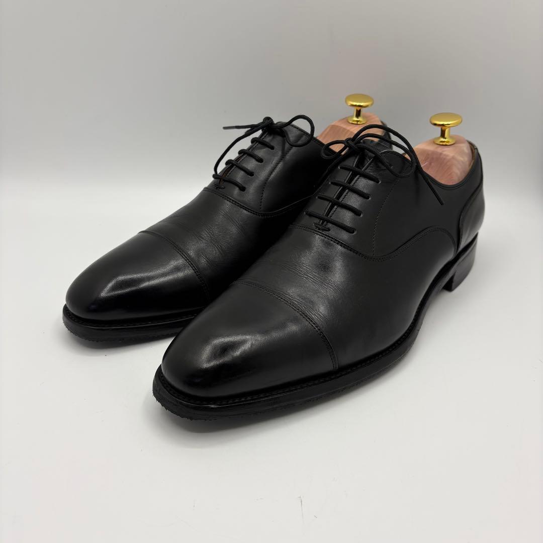 スコッチグレイン T0286 ストレートチップ 本革 ハーフラバー新品 25