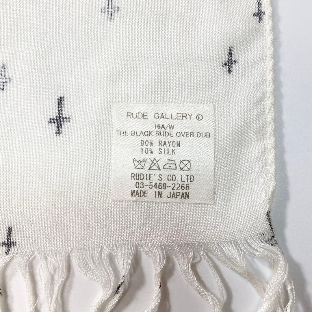 RUDE GALLERY ルードギャラリー ストール 十字架