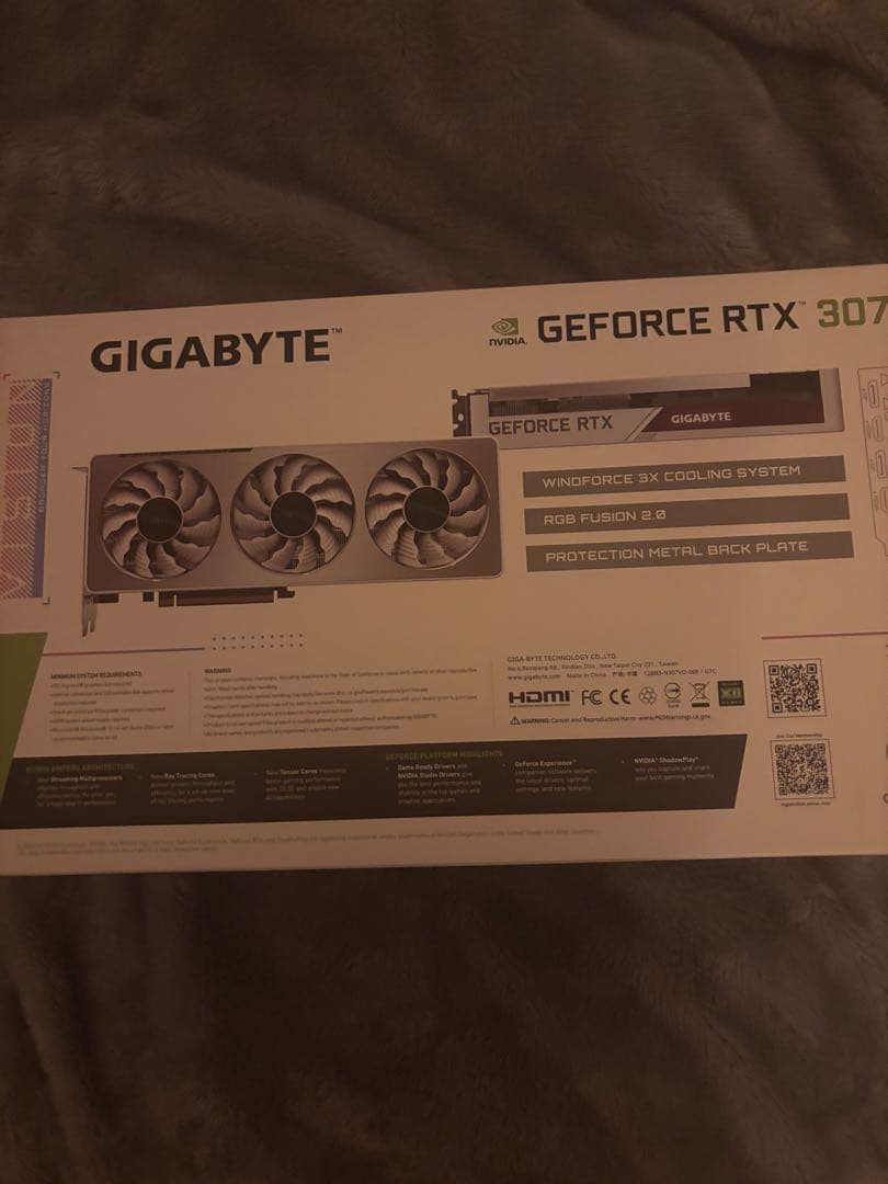 グラフィックボード・グラボ・ビデオカード GIGABYTE GEFORCE RTX 3070