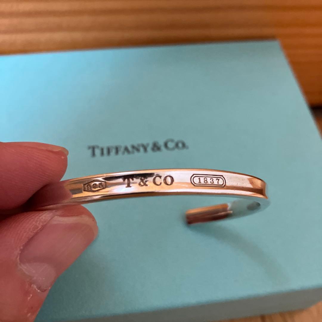 期間限定特価　TIFFANY&Co.1837ナロー　カフ　バングル