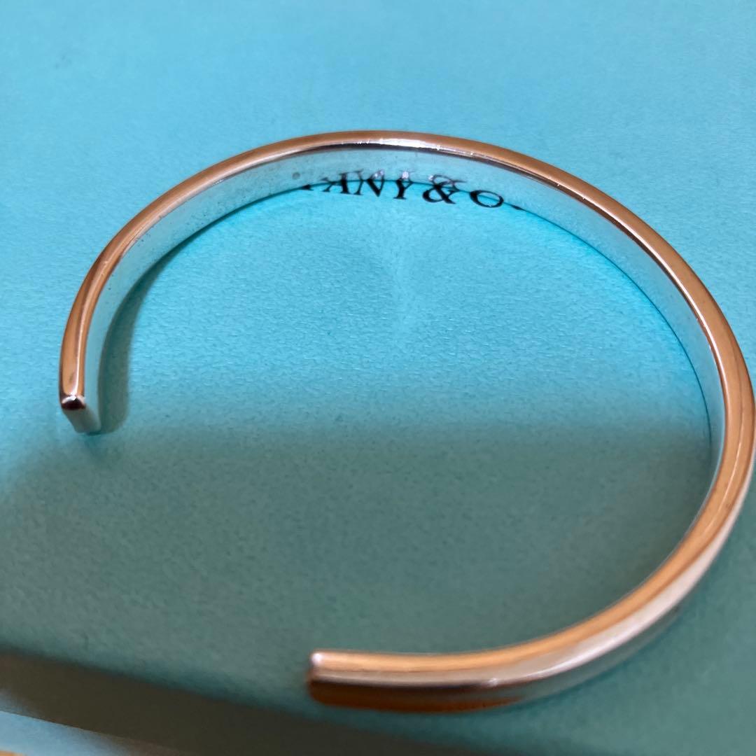 期間限定特価　TIFFANY&Co.1837ナロー　カフ　バングル