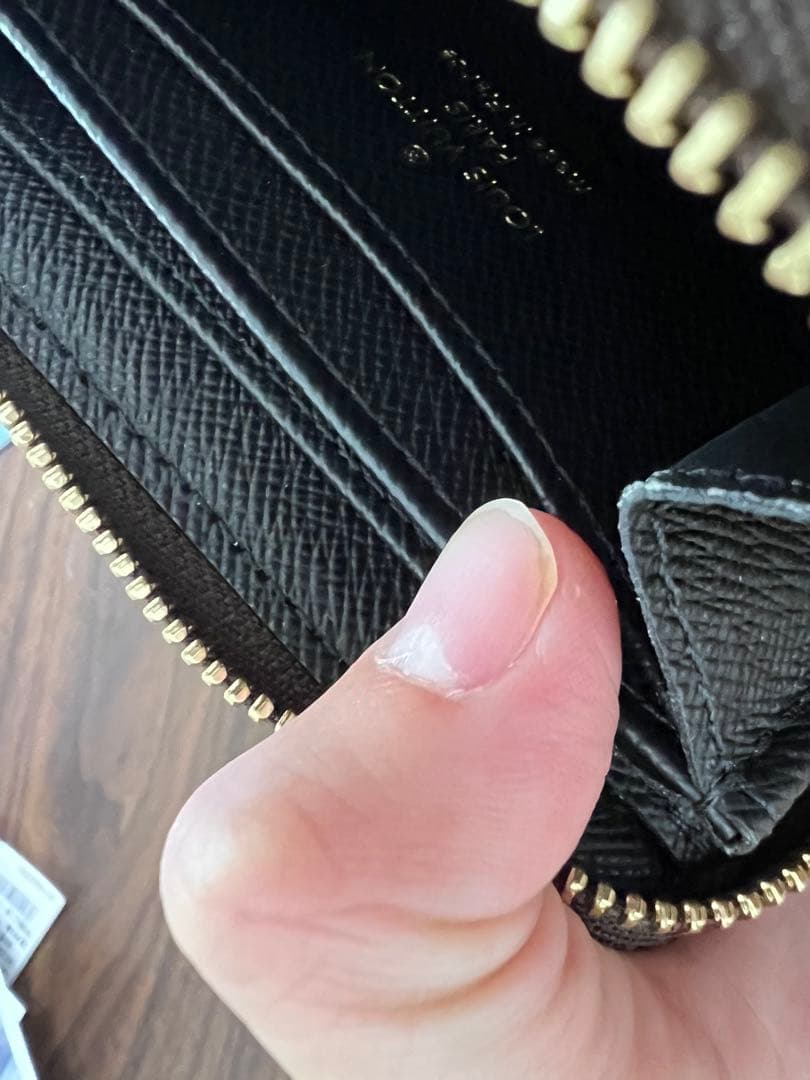 ルイヴィトン◇ジャイアントモノグラム ◇ジッピーパース正規品【美品】