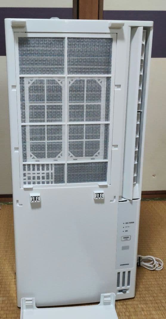 コロナ 窓用エアコン 冷暖房兼用タイプ CWH-A1824R 標準窓枠付き