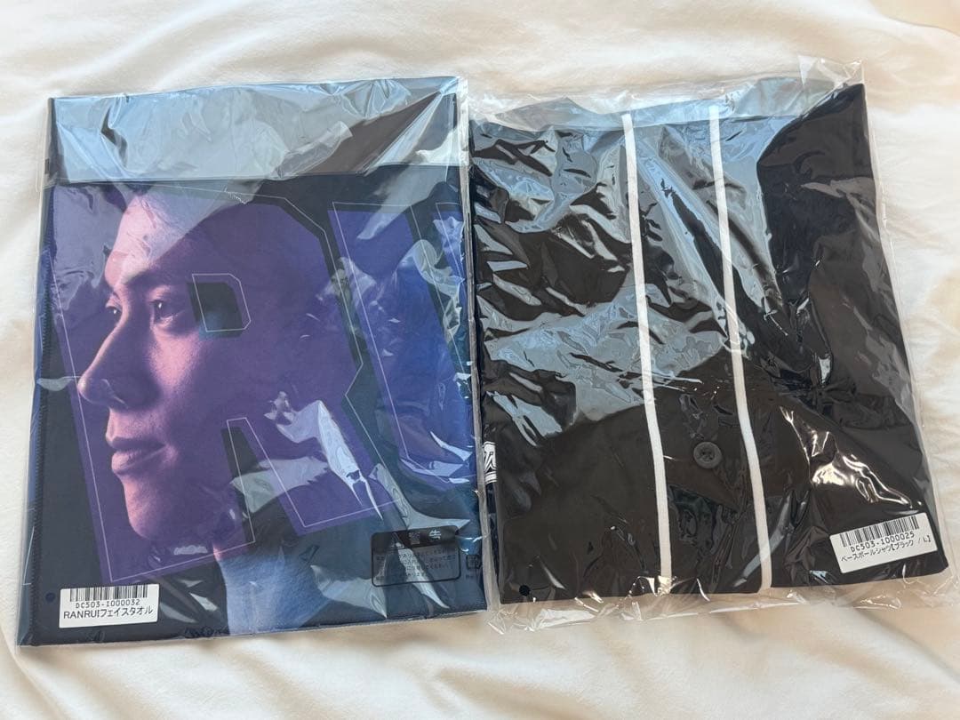 らんるい ベースボールシャツ タオル ステッカー