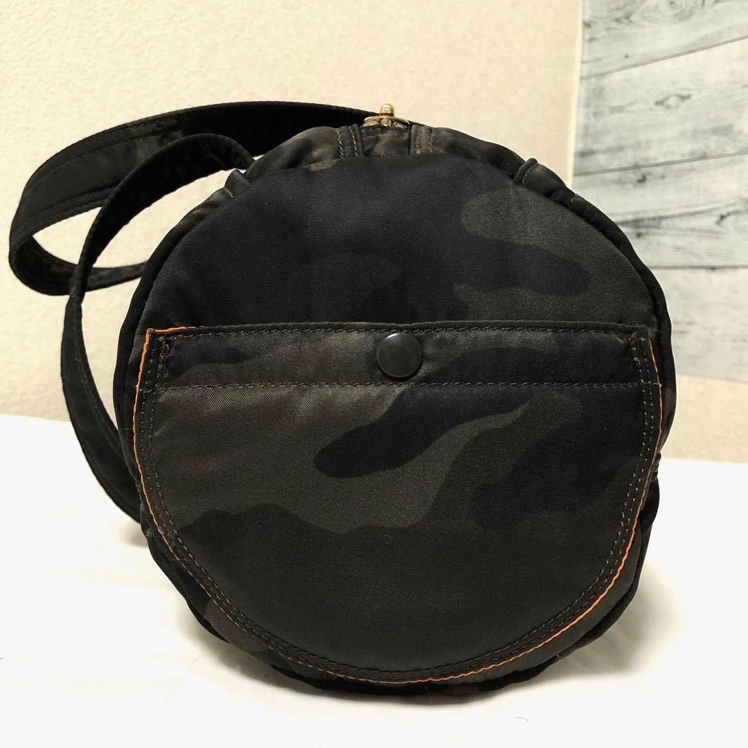 未使用級✨希少 30周年ポータータンカー ミニボストンバッグL カモフラグリーン