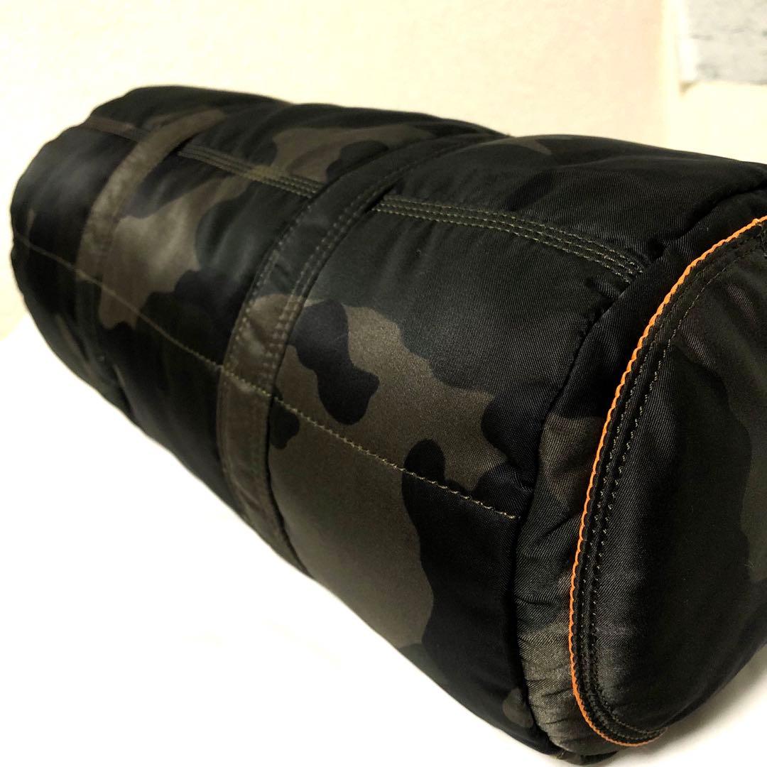 未使用級✨希少 30周年ポータータンカー ミニボストンバッグL カモフラグリーン