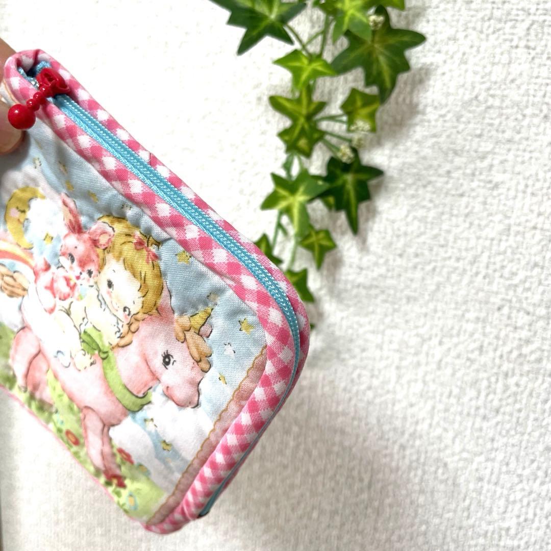 ハローベイビー　L字ファスナーポーチ