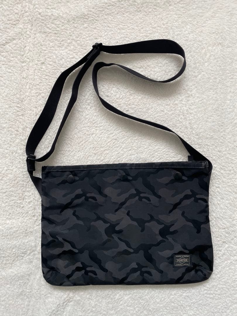 LOWERCASE×PORTER×EDIFICEジャガードカモサコッシュ