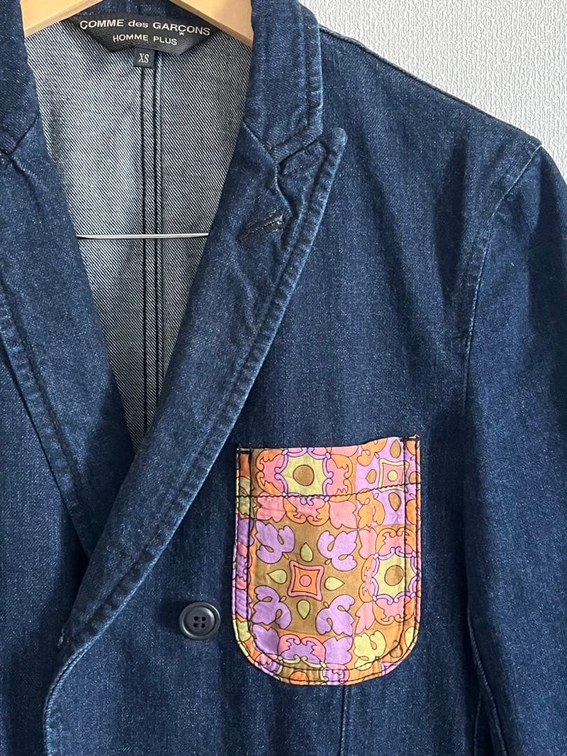 COMME des GARÇONS HOMME PLUS デニムジャケット XS