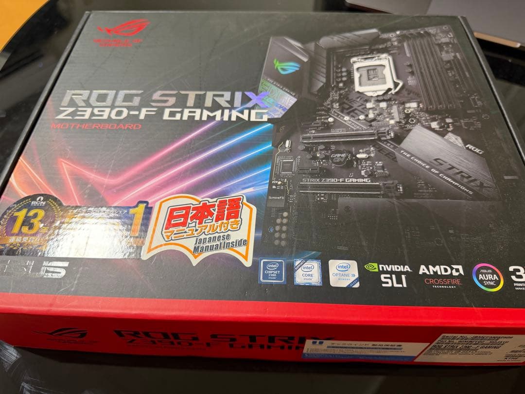 ROG STRIX Z390-F GAMING マザーボード