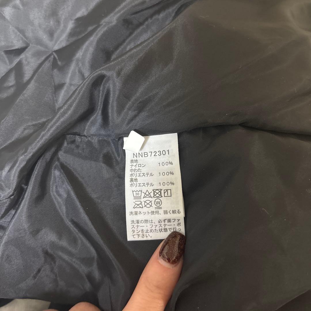 【1度使用のみ】THE NORTH FACE ベビーシェルブランケット　ブラック