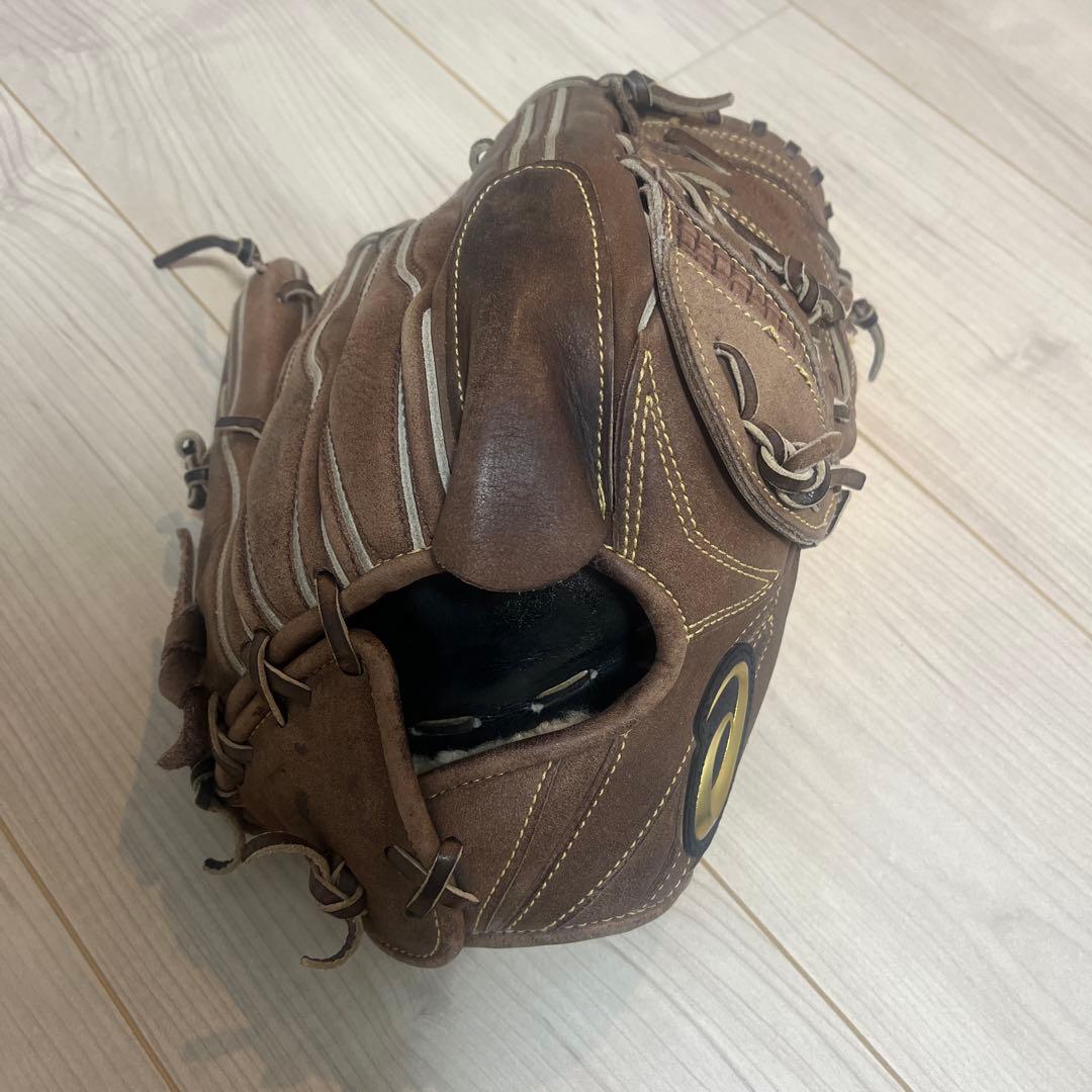 asics ゴールドステージ 硬式グローブ ブラウン