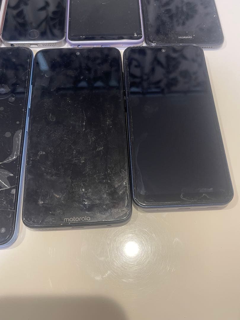 iPhone, Redmi, Motorola, などのセット　ジャンク品