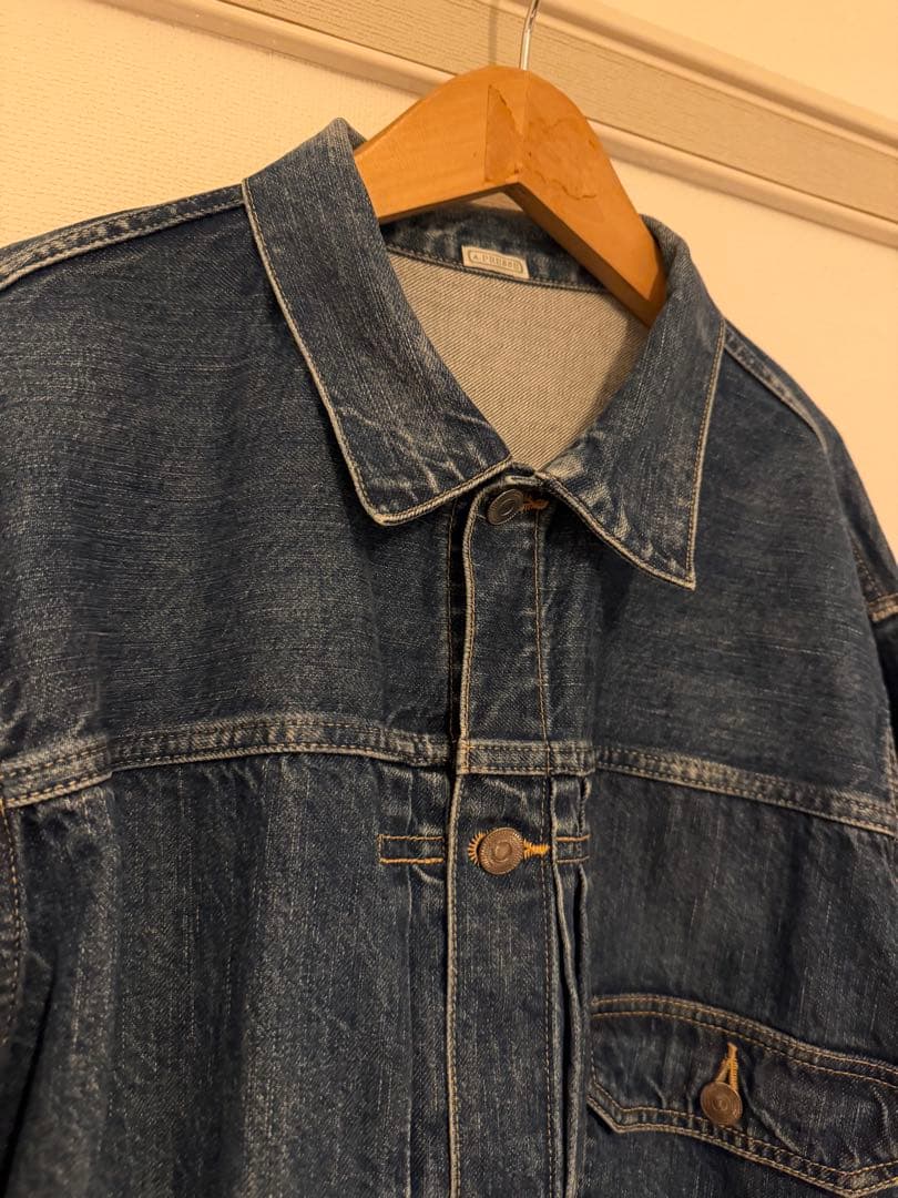 ジャケット・アウター A.PRESSE 24ss 1st Type Denim Jacket 46