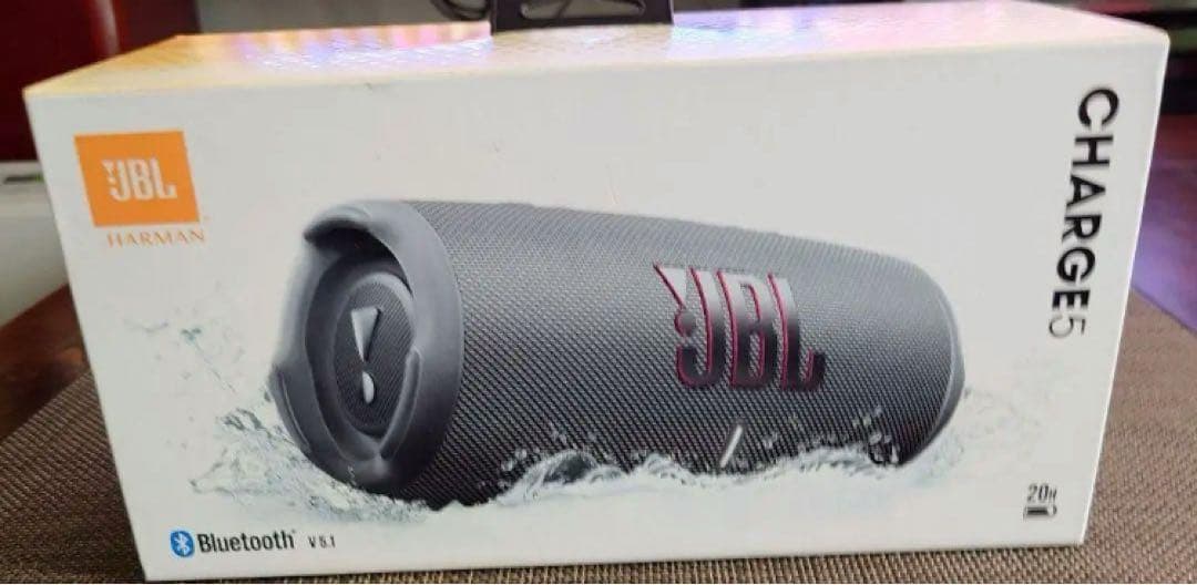 【ほぼ新品】JBL Charge 5 グレーワイヤレススピーカBluetooth