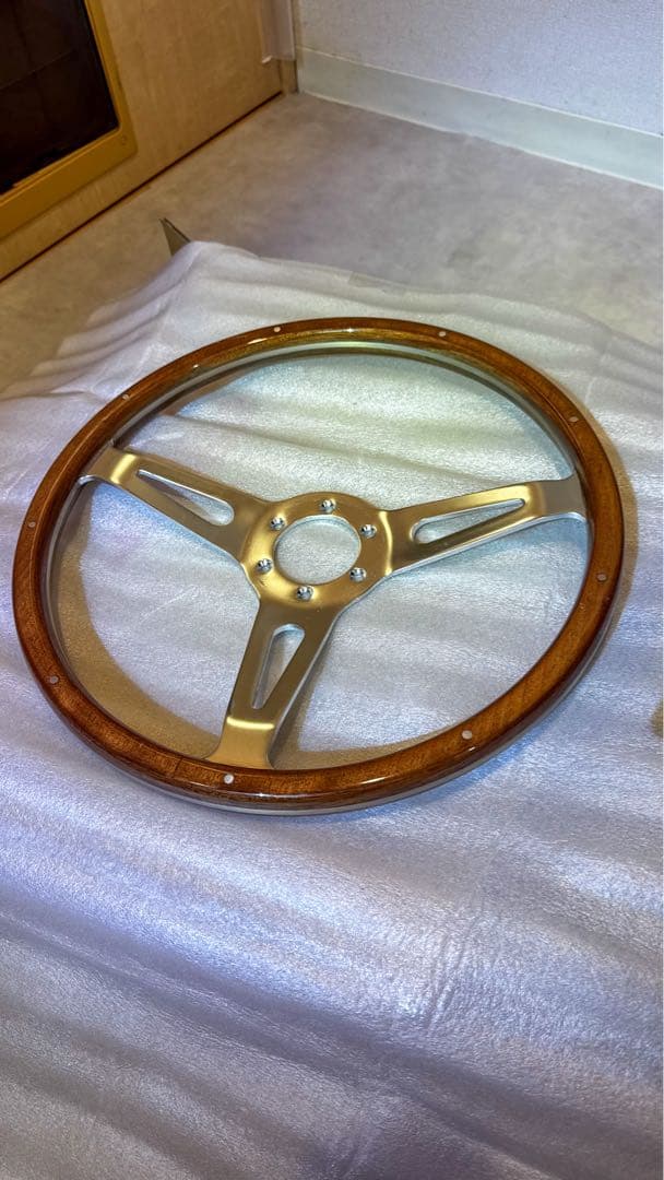 DEPO RACING クラシックウッド ステアリング