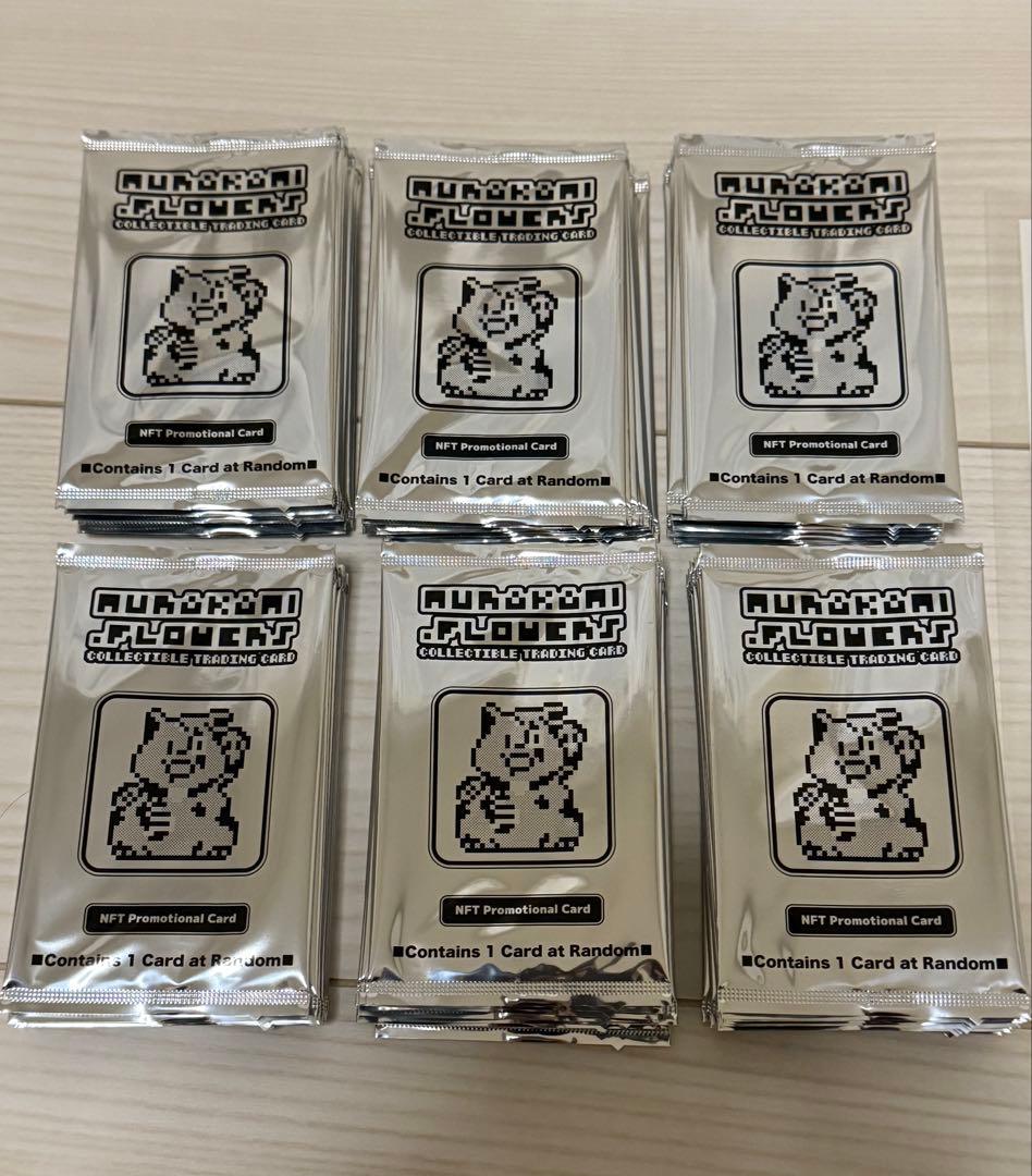 108 flowers NFTプロモカード　未開封60パック　村上隆