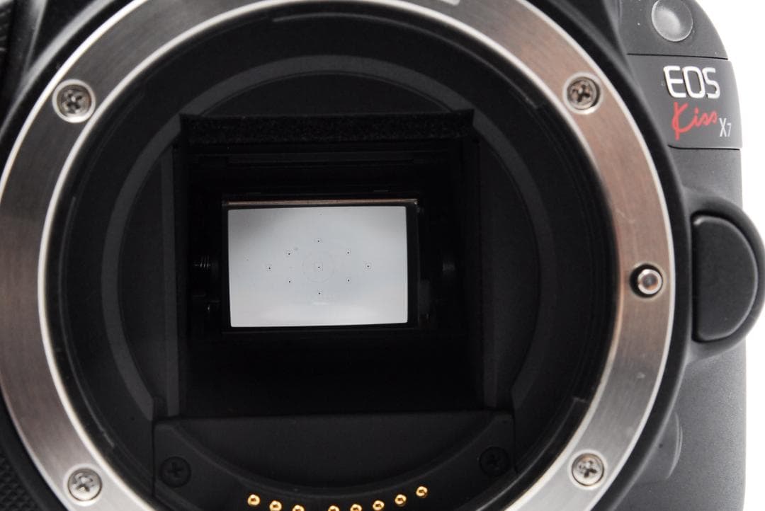 即購入1000円OFF❤️キャノン kiss X7 ダブルレンズセット バッグ付