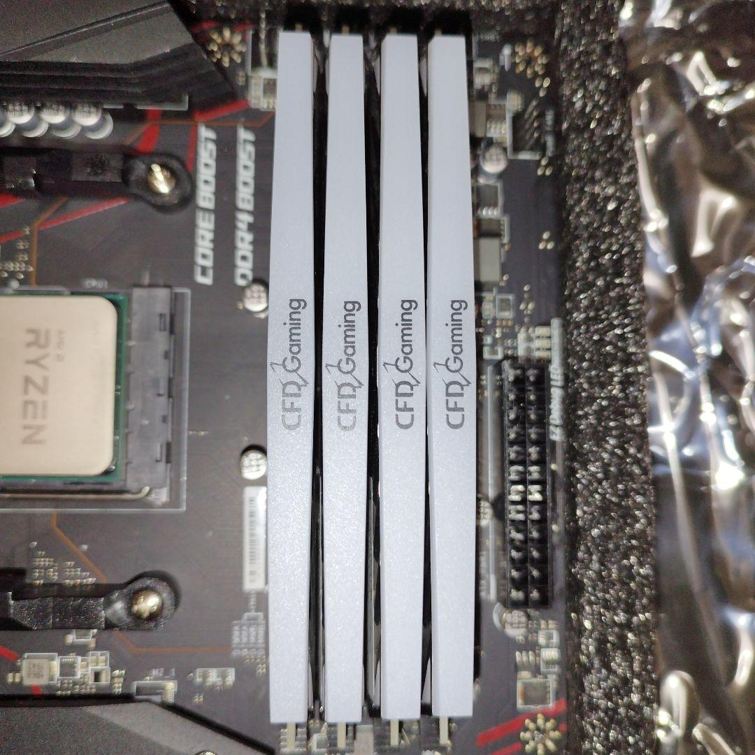 【MGA AKA】AMD Ryzen7 5800X+X570+RGBメモリ